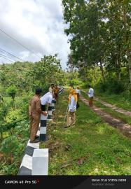 Inspektorat Lakukan Survey Pembangunan Talud di Bulak Danggolo Padukuhan Bototlogo